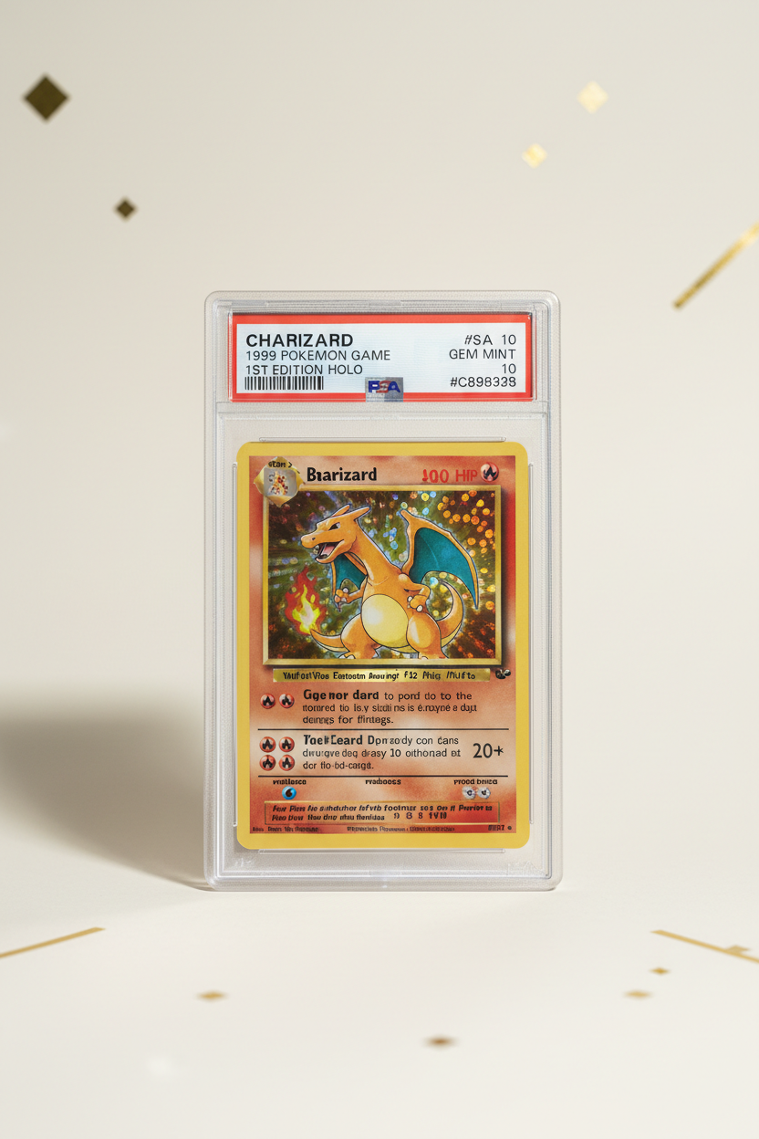 1999 First Edition Charizard Holo Card